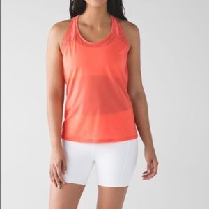 Lululemon Sunshine Salutation Tank  Cape Red